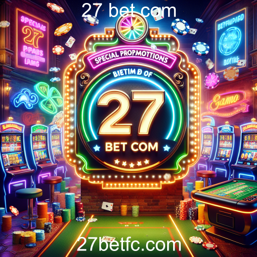 Promoções Especiais Descubra as Promoções Especiais da 27 bet com
